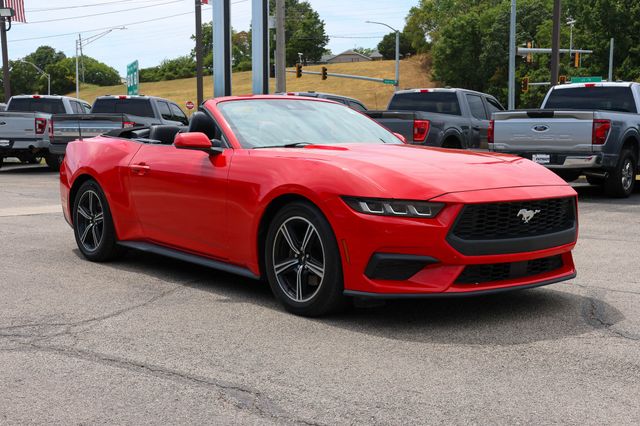 Race Red 2024 Ford Mustang Convertible Rear-Wheel Drive Automatic