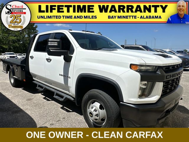 Summit White 2022 Chevrolet Silverado 3500HD Pickup Truck 4X2 Automatic