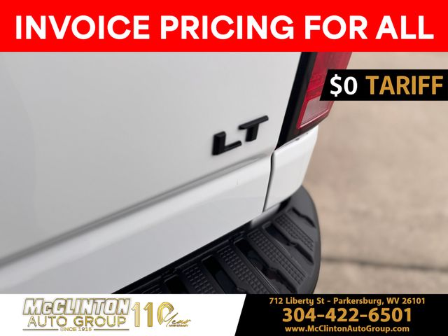 2025 Summit White Chevrolet Silverado 2500HD LT 4X4 Truck
