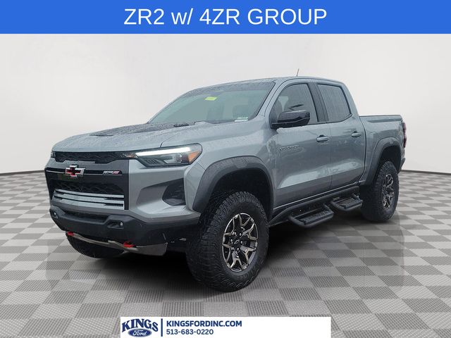 Sterling Gray Metallic 2025 Chevrolet Colorado Pickup Truck Four-Wheel Drive 8-Speed Automatic