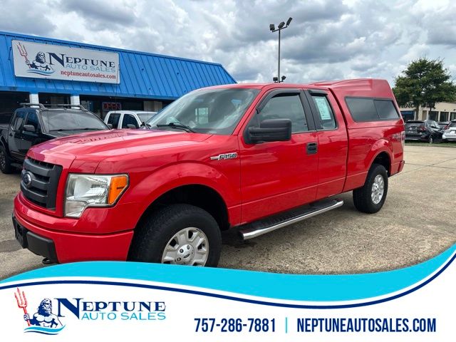 Race Red 2011 Ford F-150 Pickup Truck Four-Wheel Drive 6-Speed Automatic