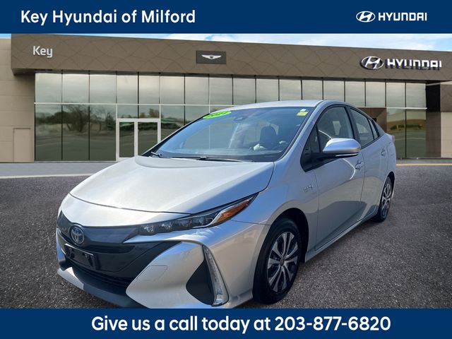 Classic Silver Metallic 2021 Toyota Prius Prime Hatchback Front-Wheel Drive Continuously Variable Transmission