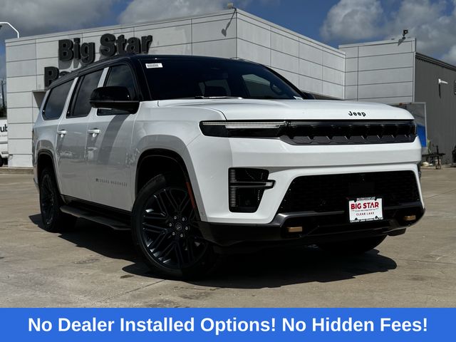 2026 Jeep Grand Wagoneer L  White at Texan Dodge Chrysler Jeep Ram