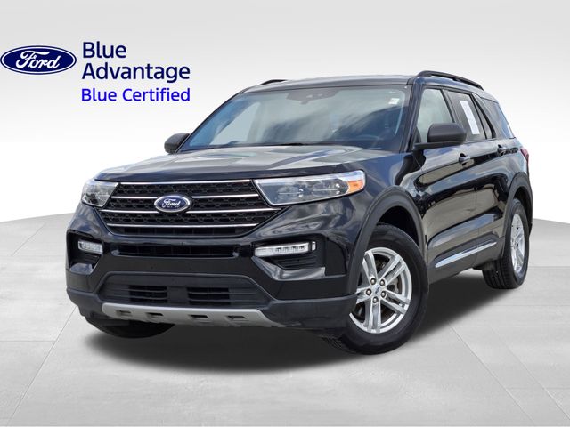 2023 Agate Black Metallic Ford Explorer XLT RWD SUV