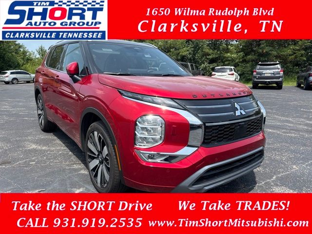 Red Diamond/Black Roof 2026 Mitsubishi Outlander SUV / Crossover Front-Wheel Drive Continuously Variable Transmission