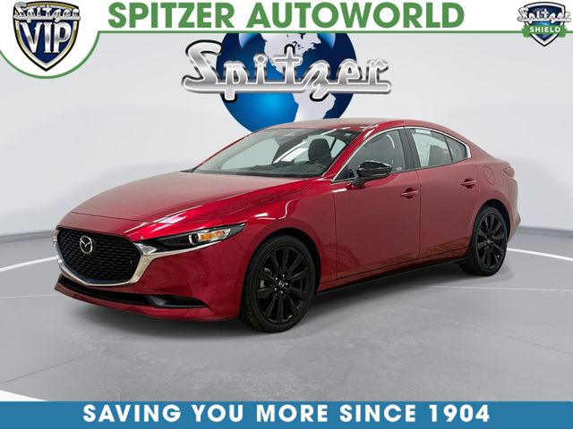 Soul Red Crystal Metallic 2025 Mazda MAZDA3 Sedan Front-Wheel Drive 6-Speed Automatic