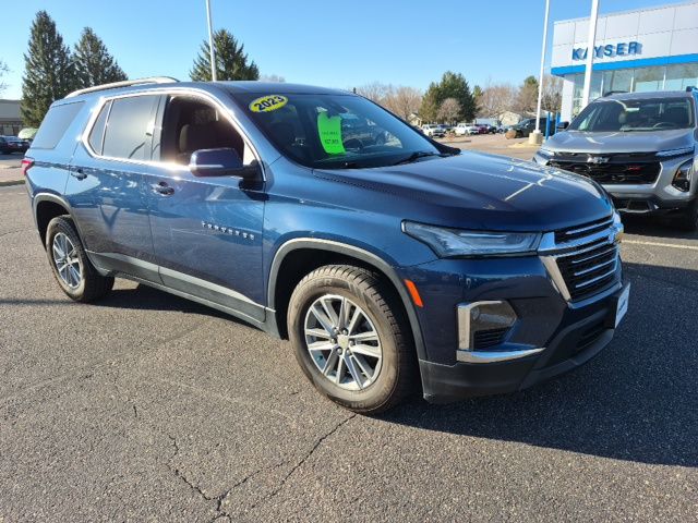 Northsky Blue Metallic 2023 Chevrolet Traverse LT Cloth AWD SUV / Crossover Four-Wheel Drive 9-Speed Automatic