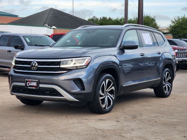 2023 Volkswagen Atlas SEL Gray at Texan Dodge Chrysler Jeep Ram