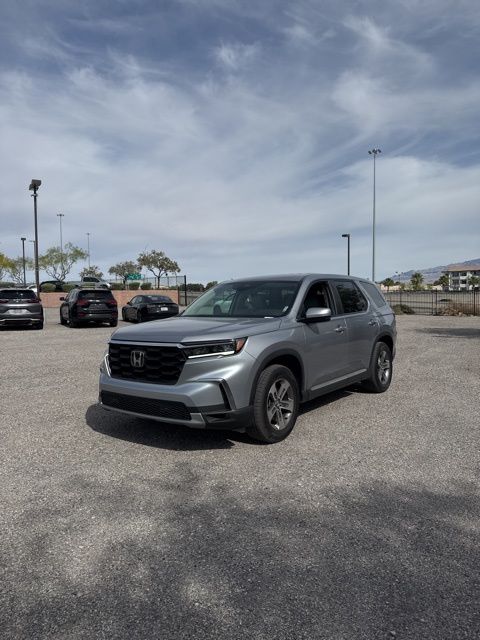 Lunar Silver Metallic 2025 Honda Pilot EX-L FWD SUV / Crossover Front-Wheel Drive Automatic