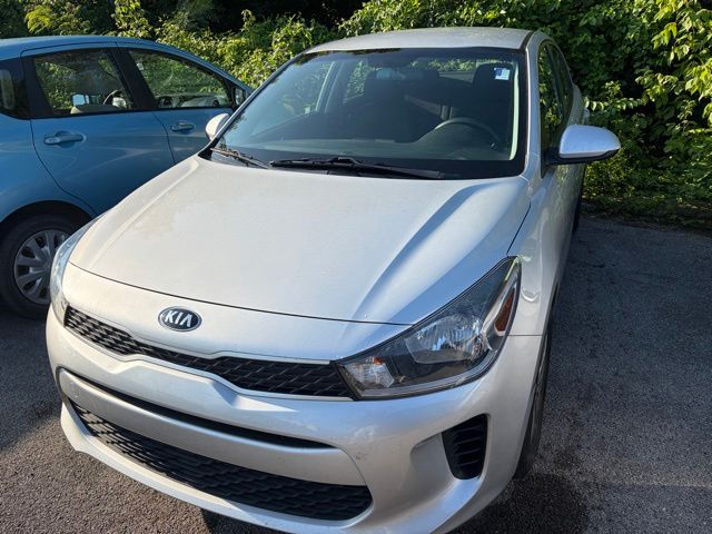 Silky Silver 2020 Kia Rio Sedan Front-Wheel Drive Continuously Variable Transmission
