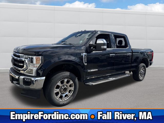 Agate Black Metallic 2020 Ford F-350 Super Duty Lariat Crew Cab 4WD Pickup Truck Four-Wheel Drive Automatic