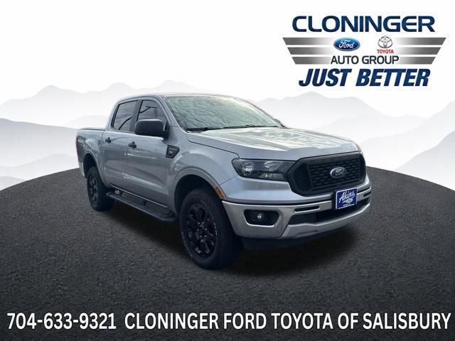 Silver Metallic 2021 Ford Ranger XL SuperCrew RWD Pickup Truck 4X2 Automatic
