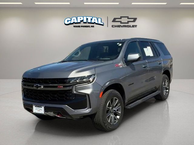 Gray (Satin Steel Metallic) 2021 Chevrolet Tahoe SUV / Crossover Four-Wheel Drive Automatic
