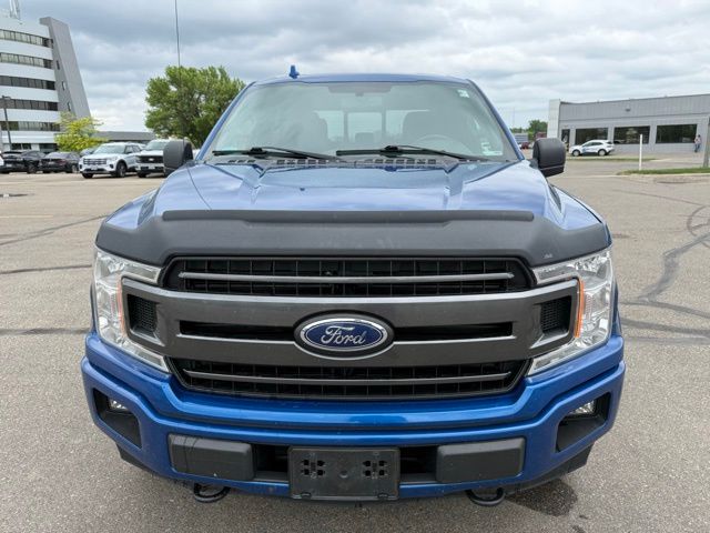 2018 Lightning Blue Ford F-150 XLT 4X4 Truck