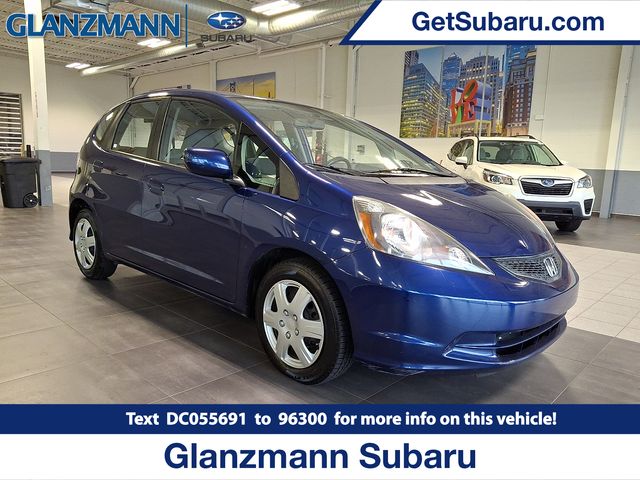 Blue 2013 Honda Fit Base Hatchback Front-Wheel Drive 5-Speed Automatic