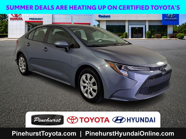Gray 2020 Toyota Corolla Sedan Front-Wheel Drive Continuously Variable Transmission