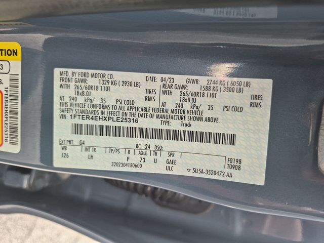 Used 2023 Ford Ranger XLT 4D Crew Cab