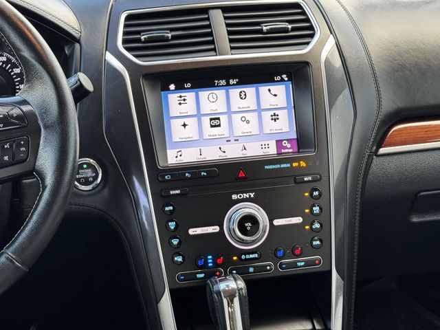 2019 Ford Explorer Platinum Blue at Bayway Chrysler Dodge Jeep Ram