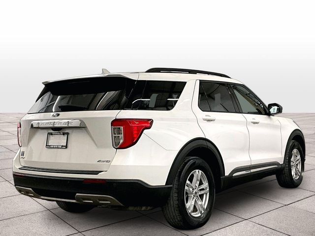 2021 Ford Explorer XLT White at Honda North