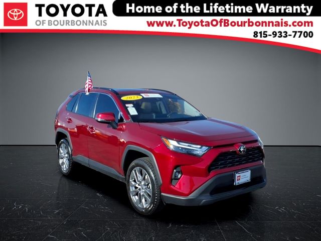Pearl 2023 Toyota RAV4 XLE Premium FWD SUV / Crossover Front-Wheel Drive 8-Speed Automatic