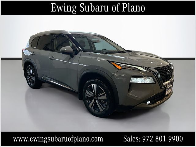 Boulder Gray Pearl 2021 Nissan Rogue SUV / Crossover Front-Wheel Drive Continuously Variable Transmission