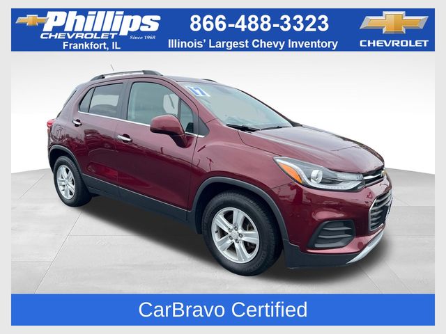 Red (Crimson Metallic) 2017 Chevrolet Trax LT FWD SUV / Crossover Front-Wheel Drive 6-Speed Automatic