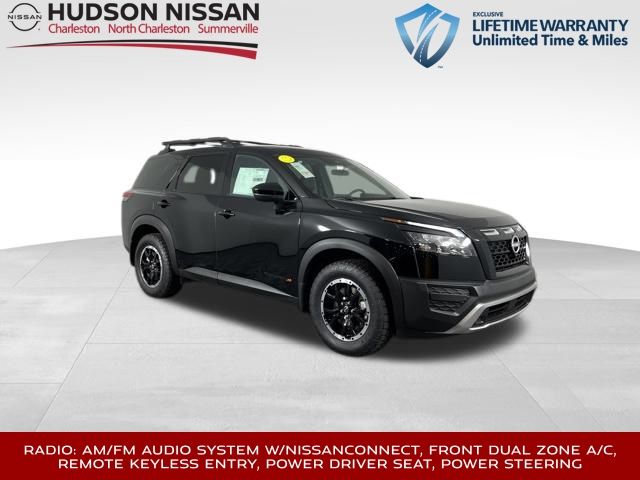 2025 Super Black Nissan Pathfinder Rock Creek SUV