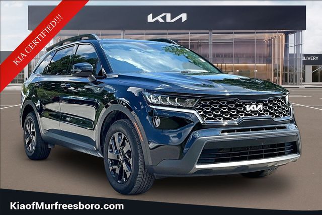 Ebony Black 2023 Kia Sorento SUV / Crossover All-Wheel Drive 8-Speed Automatic