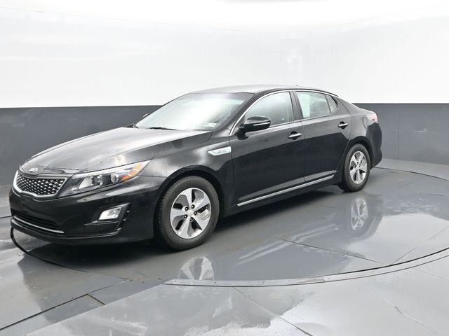 Aurora Black Pearl 2015 Kia Optima Hybrid Sedan 6-Speed Automatic