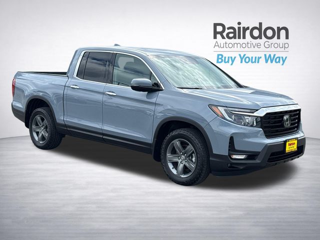 Sonic Gray Pearl 2023 Honda Ridgeline Pickup Truck All-Wheel Drive 9-Speed Automatic