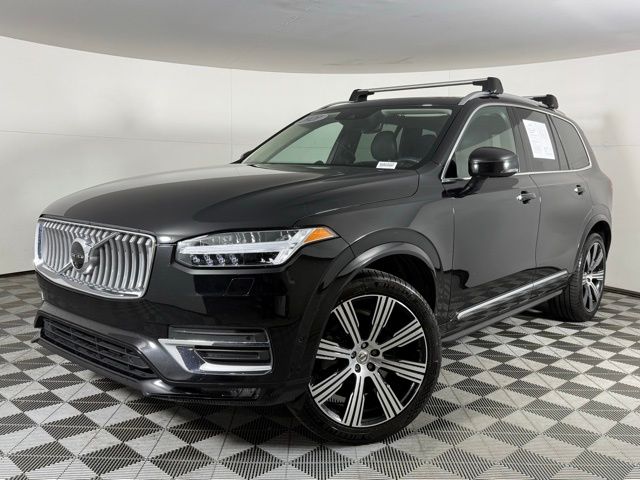 Onyx Black Metallic 2021 Volvo XC90 T6 Inscription 7-Passenger AWD SUV / Crossover All-Wheel Drive Automatic