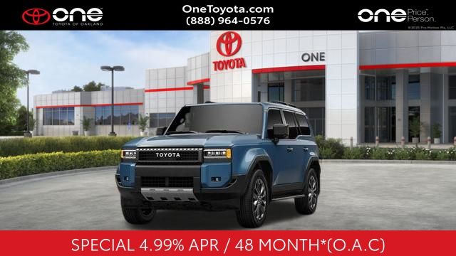 Blue 2027 Toyota Land Cruiser SUV / Crossover Four-Wheel Drive 8-Speed Automatic