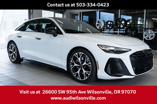 White 2026 Audi A6 Sedan 7-Speed Automatic