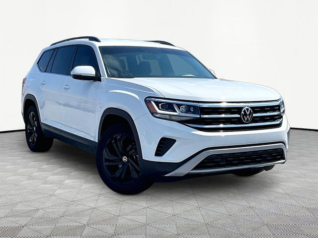 Pure White 2023 Volkswagen Atlas SUV / Crossover All-Wheel Drive 8-Speed Automatic