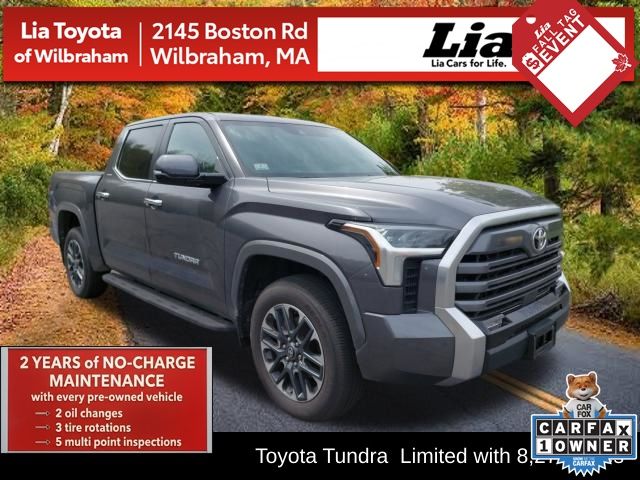 Magnetic Gray Metallic 2025 Toyota Tundra Pickup Truck Four-Wheel Drive Automatic