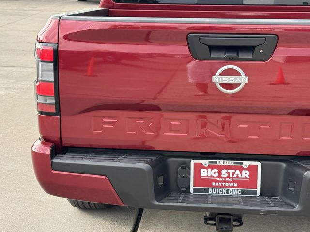 2024 Nissan Frontier SL Red at DeMontrond Auto Country