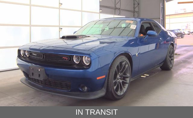 Indigo Blue 2020 Dodge Challenger R/T Scat Pack RWD Coupe Rear-Wheel Drive 8-Speed Automatic