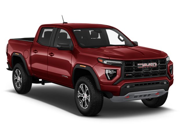 Volcanic Red Tintcoat 2024 GMC Canyon Pickup Truck Four-Wheel Drive 8-Speed Automatic