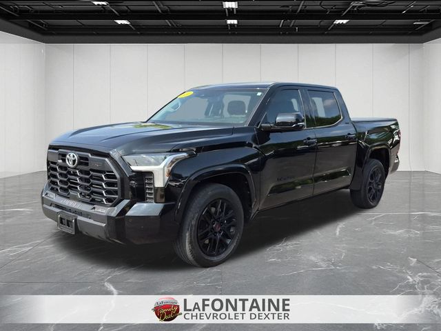 Midnight Black Metallic 2024 Toyota Tundra Pickup Truck Four-Wheel Drive Automatic