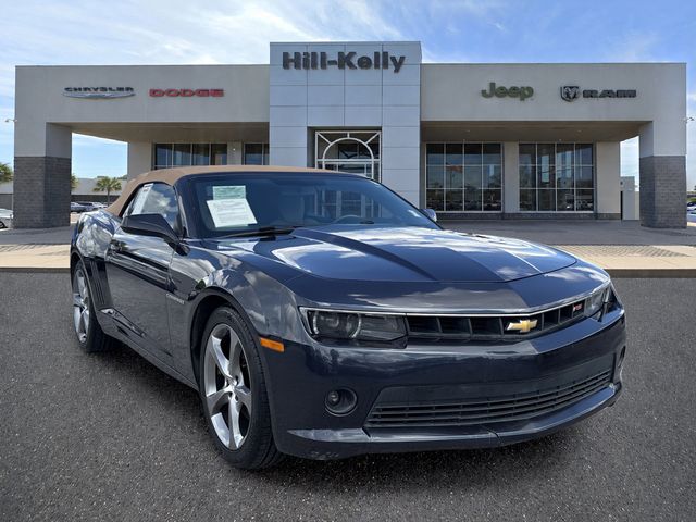 Blue 2014 Chevrolet Camaro Convertible Rear-Wheel Drive 6-Speed Automatic