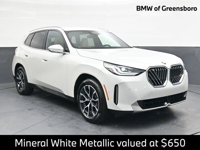 Mineral White Metallic 2025 BMW X3 SUV / Crossover All-Wheel Drive 8-Speed Automatic