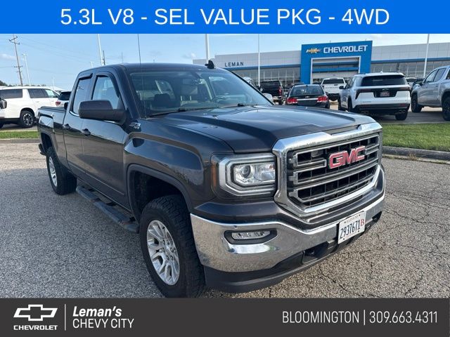 Gray (Iridium Metallic) 2016 GMC Sierra 1500 Pickup Truck Four-Wheel Drive 6-Speed Automatic Overdrive