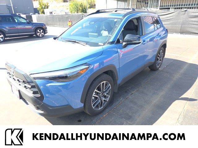Blue 2026 Toyota Corolla Cross SUV / Crossover All-Wheel Drive Continuously Variable Transmission
