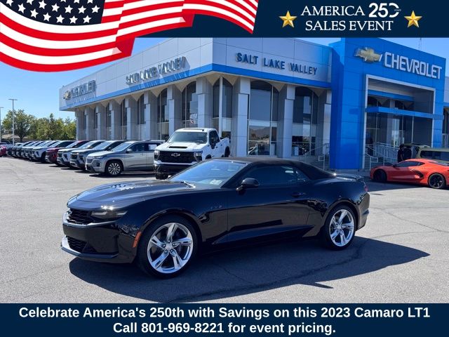 Black 2023 Chevrolet Camaro Convertible Rear-Wheel Drive Automatic
