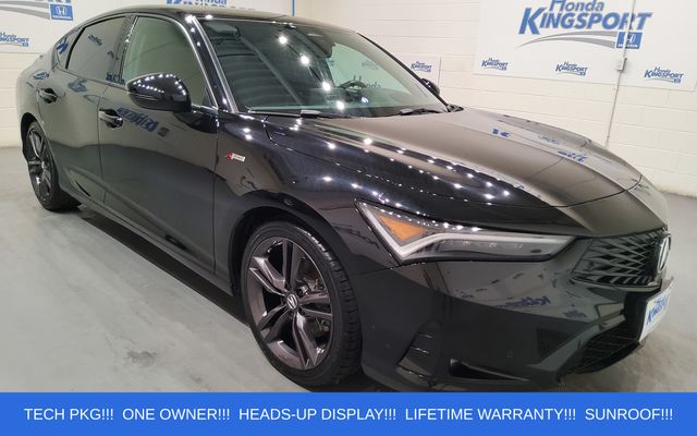 Majestic Black Pearl 2024 Acura Integra FWD with Technology and A-SPEC Package Sedan Front-Wheel Drive 6-Speed Manual