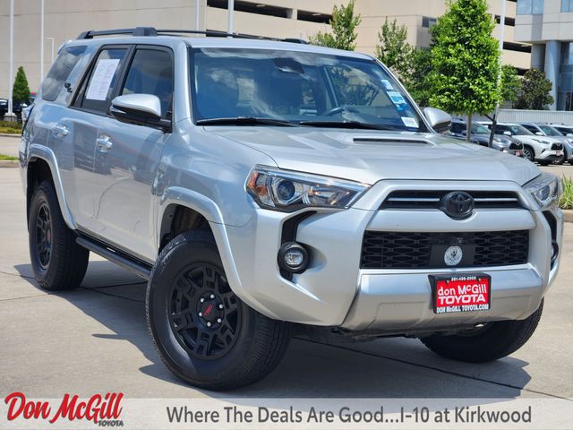 Classic Silver Metallic 2023 Toyota 4Runner SUV / Crossover Four-Wheel Drive 5-Speed Automatic