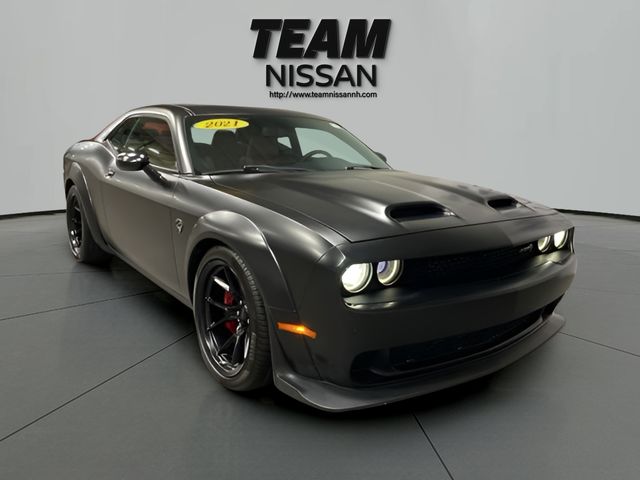 White Knuckle Clearcoat 2021 Dodge Challenger SRT Hellcat Redeye Widebody RWD Coupe Rear-Wheel Drive 8-Speed Automatic