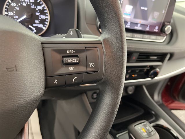 2025 Scarlet Ember Tintcoat Nissan Rogue S FWD SUV