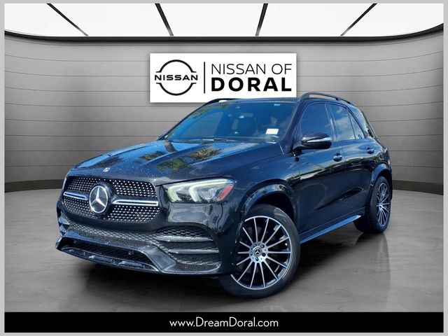 Black 2021 Mercedes-Benz GLE 450 4MATIC SUV / Crossover All-Wheel Drive 9-Speed Automatic