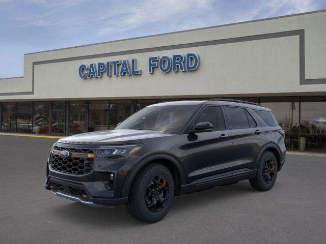 Agate Black Metallic 2026 Ford Explorer Tremor AWD SUV / Crossover All-Wheel Drive Automatic